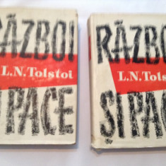 RAZBOI SI PACE - L. N. Tolstoi - 2 vol., 1959,RF5/1