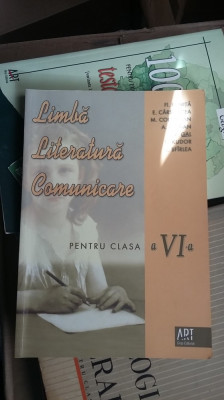 LIMBA LITERATURA COMUNICARE ,CLASA A VI A - IONITA ,SFARLEA . foto