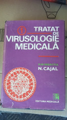 TRATAT DE VIRUSOLOGIE MEDICALA -N. CAJAL foto