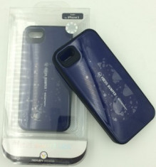 Toc plastic rigid FOCUS Apple iPhone 5 / 5S Albastru foto