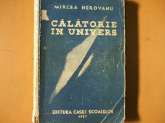 Calatorie in Univers Mircea Herovanu Bucuresti 1937 foto
