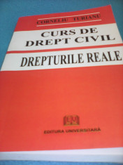 CORNELIU TURIANU-CURS DE DREPT CIVIL DREPTURILE REALE EDITURA UNIVERSITARA foto