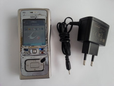 Telefon Nokia N91 original incarcator chipset Toshiba amplificator Harman-Kardon foto