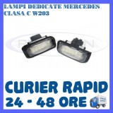 Cumpara ieftin SET LAMPI NUMAR INMATRICULARE MERCEDES CLASA C W203, Universal, ZDM