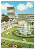 @carte postala(cod 217/72) -BACAU-Centrul, Circulata, Printata