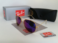 Ochelari De Soare UV400 RAY BAN Aviator RB3025 Toc+Laveta+Cutie cadou OSR-238 foto