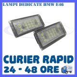 Cumpara ieftin SET LAMPI NUMAR INMATRICULARE BMW SERIA 3 E46 - 18 LEDURI, Universal, ZDM