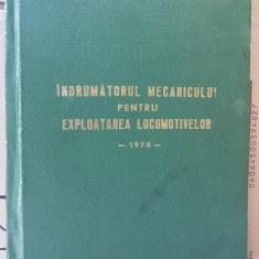 INDRUMATORUL MECANICULUI PENTRU EXPLOATAREA LOCOMOTIVELOR