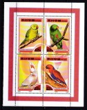 Coreea 2000 fauna pasari MI 4313-4316 ( bl.457) MNH w29, Nestampilat