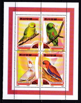 Coreea 2000 fauna pasari MI 4313-4316 ( bl.457) MNH w29 foto