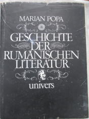 Marian Popa - Geschichte Der Rumanischen Literatur foto