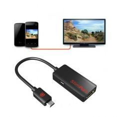 Adaptor SlimPort MHL Micro USB la HDMI pt LG G2 G PAD Nexus ASUS Padfone etc foto