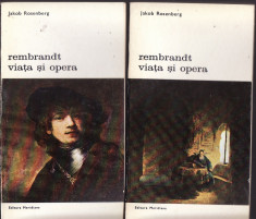 Jakob Rosenberg - Rembrandt.Viata si operaVol. I + Vol. II - 35140 foto