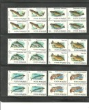 Romania 1992 - FAUNA MARINA PESTI, serie BLOC DE 4 nestampilata F113