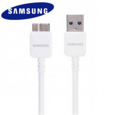 Cablu de date si incarcare micro USB 3.0 Samsung Galaxy Note 3 S5 lungime 1M foto