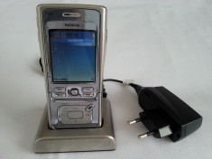 Telefon Nokia N91 accesorii originale dock suport birou Toshiba Harmann-Kardon foto