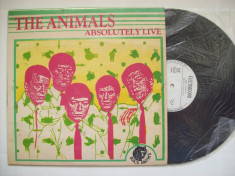 Disc vinil THE ANIMALS - Absolutely live (Disc document Black Panther ELE 03954) foto