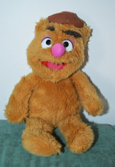 (M) Jucarie urs Fozzie Bear din Muppets Show, plus, 33cm, foto