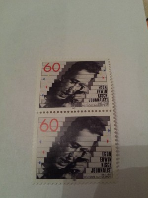 germania 1985 e.e.kisch / serie MNH foto