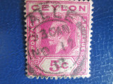 TIMBRE CEYLON USED, Stampilat