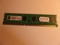 Memorie RAM 1GB DDR3 PC desktop Transcend ( 1 GB DDR 3 ) (BO439) foto