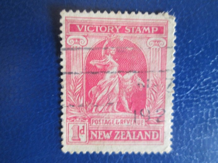 TIMBRE NOUA ZEELANDA STAMPILAT