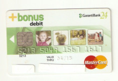 CARD GARANTI BANK - pentru colectionari foto