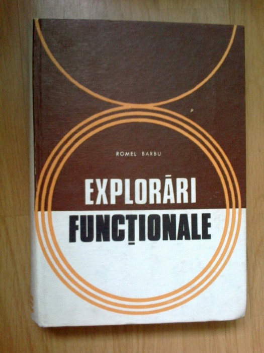 z1 Explorari Functionale - Romel Barbu, Gh. Bucur, M. Coculescu