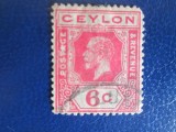 TIMBRE CEYLON USED, Stampilat