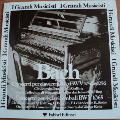 BACH - concerti BWV1052/1056,conserti BWV1065 , vinyl(vinil) editie de lux