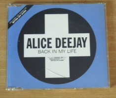 Alice Deejay - Back in My Life (CD Single) foto