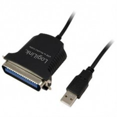 LOGILINK - Adaptor USB la IEEE1284 paralel port cable 1.8 m foto