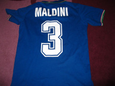 Tricou fotbal Italia Maldini foto