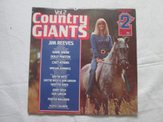 Various ?? Country Giants Vol. 2 _ vinyl(2 x LP) UK foto