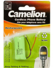 Acumulator telefon fix fara fir Camelion C105, Ni-MH, 2,4 V, 800mAh foto