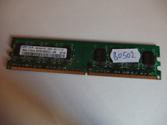 Memorie RAM 1GB DDR2 PC desktop Samsung 667MHZ ( 1 GB DDR 2 ) (BO502) foto