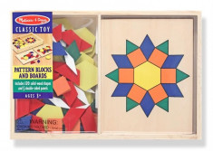 Sabloane Si Forme Geometrice Din Lemn Melissa And Doug foto