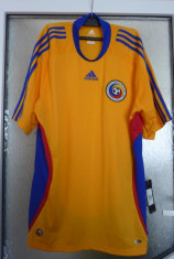 Tricou fotbal Romania Adidas Clima365 original marime XL foto
