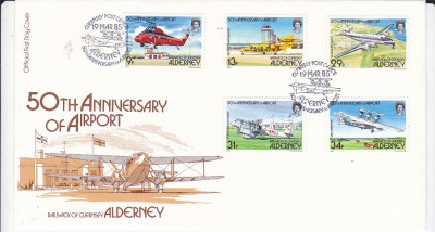 Transport ,aviatie ,aeroport ,Alderney. foto