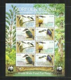 F 272 - PASARI - NORFOLK ISLAND - BLOC NESTAMPILAT, MNH