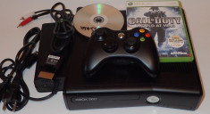 Consola Microsoft XBOX360 Slim 4G Modat DVD + 6 jocuri, impecabil poze reale foto