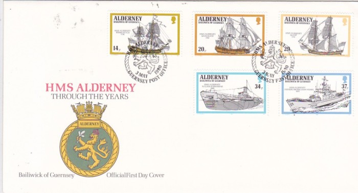 Navigatie ,corabii ,vase miltare ,Alderney.