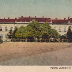 BANAT , CARANSEBES , PALATUL COMUNITATII DE AVERE , CIRCULATA 1940