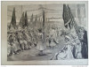 Grafica 5 februarie 1876 The Graphic India Calcutta maharajah Jodhpore print