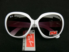 OCHELARI DE SOARE DAMA RAY BAN 4098 JACKIE OHH-Rama Alba-Lentila Violet-2016 foto