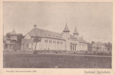 BUCURESTI , EXPOZITIA GENERALA ROMANA 1906 , PAVILIONUL AGRICULTUREI foto