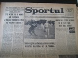 Ziarul Sportul - 4 mai 1973 (incheierea pregatirilor pentru meciul cu Albania)