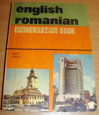 conversation book - english / romanian foto