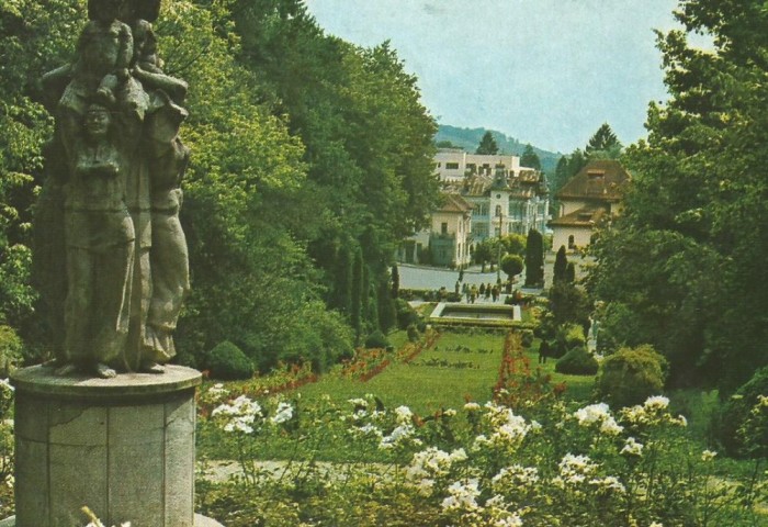 @carte postala(COD 1945/79)-VALCEA-GOVORA-Parcul