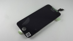 Iphone 5 Display nou Ansamblu complet cu touchscreen geam sticla NEGRU foto